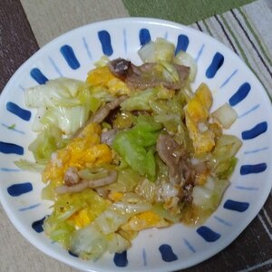 お弁当にも★味付塩だけ！やさしい味のキャベツ炒め